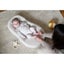 CocoonaBaby Red Castle Nest Linen Newborn Baby Ergonomic Sleeping Aid Mattress Carousel 4