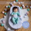 CocoonaBaby Red Castle Nest Linen Newborn Baby Ergonomic Sleeping Aid Mattress Carousel 9