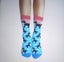 THE CATTAGE - Cute Funky Cat Unisex Novelty Socks Add Colour & Fun To Your Feet Carousel 5