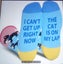 THE CATTAGE - Cute Funky Cat Unisex Novelty Socks Add Colour & Fun To Your Feet Carousel 6