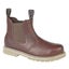 Woodland Mens Tumbled Leather Gusset Chelsea Boots Carousel 1