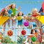 High Bouncing Ball Space Ball Bouncy Ball Outdoor Throw Catch Moon Ball Kids Toy Carousel 2