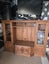Solid Recycled Pinewood TV Entertainment Cabinet Carousel 5