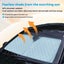 6 Layer WindScreen Sun Shade Suitable For GWM Cannon 2021- 2025 UV Protection Carousel 9