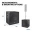 Active PA Subwoofer -18 Inch 1000Watts- Each Carousel 3