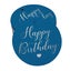Inkdotpot Happy Birthday,Invitation Favor Paper Tags Foil Hang Tags Carousel 1