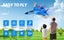 RC Plane Remote Control Glider Airplanes 2.4 GHZ 2 Channels Carousel 1