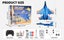 RC Plane Remote Control Glider Airplanes 2.4 GHZ 2 Channels Carousel 5