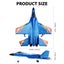 RC Plane Remote Control Glider Airplanes 2.4 GHZ 2 Channels Carousel 7