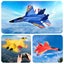 RC Plane Remote Control Glider Airplanes 2.4 GHZ 2 Channels Carousel 8