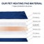 Dogs Electric Heating Pet Bed Blanket Thermal Mat Protection Temperature Display Carousel 9