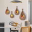 Elosung Khaki 3 Piece Wall Mounted Cotton Rope Storage Baskets Large Medium And Carousel 3