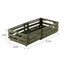Elosung Green Foldable Storage Crates Portable Outdoor Collapsible Box For Home Carousel 2