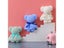 30x30cm Coral Velvet Fleece Bear Hand Towel With Bag Absorbent Face Hand Towel Carousel 4