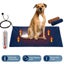 Dogs Electric Heating Pet Bed Blanket Thermal Mat Protection Temperature Display Carousel 12