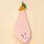 Cute Animal Hand Towel For Children Thicken Coral Fleece Absorbent Hand Towels Carousel 8