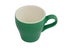180ml Tulip Coffee Cup & 14cm Saucer - Green, Glazed Porcelain Carousel 2