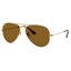 RAY-BAN RB3025 AVIATOR Classic 001/33 Brown Sunglass Carousel 1