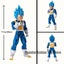 28cm Anime Dragon Ball Z Action Figure Vegeta Blue Collection Model Toys Carousel 3