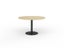 Cubit Black Powdercoat Base Polo Meeting Table Ø1200 Carousel 1
