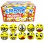 24pc Emoticon Balls 4.8cm,Novelty Balls,Wedding, holiday, party toys Carousel 1