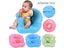 Multifunctional Baby Children Inflatable Bathroom Sofa PVC Inflatable Seat Carousel 1
