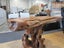 Solid Teak Root Console Carousel 6