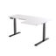 Loctek ET223DL 1600x1100x595mm Ergonomic Standing Office Desk White Right Carousel 3
