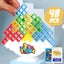 Tetra Tower Balance Stacking Blocks Game, Board Games for 2 Players+ Family Carousel 5