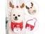 Christmas Pet Hat Cute Antlers Saliva Towel For Dog Cat Dress Up Supplies Carousel 3