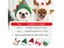 Christmas Pet Hat Cute Antlers Saliva Towel For Dog Cat Dress Up Supplies Carousel 8