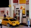 G-Fans 1/64 Shell Service Station with LED Lights **NEW IN BOX** Carousel 9