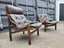 !! X 2 "Hunter Chair", Torbjorn Afdal, Backhouse" chairs. 1960s !! retro Carousel 3