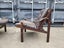 !! X 2 "Hunter Chair", Torbjorn Afdal, Backhouse" chairs. 1960s !! retro Carousel 8