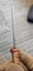 20cm 'Cigar' RARE VG10 Damascus Outdoor Survival Camping Knife Hunting COOL GIFT Carousel 8