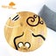 Solid Wood Kids Table Toddler Study Dining MANGO TREES Round Children Desk Carousel 2