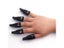 10PCS Plastic Nail Clips Soak Off Gel Polish Remover Wraps Tools Nail Cleaner Carousel 5