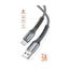 VFAN X22 USB-C to Lightning Fast Charging Cable PD30W 2 Mts - Black Carousel 1
