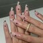 24Pcs 3D Red Nude Ballet Stiletto Fake Nails Jelly Full Cover Tips Carousel 6