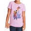DelSol Girls Crew Tee - Super Awesome - Lilac by DelSol for Women - 1 Pc T-Sh... Carousel 1