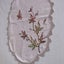 Vintage Hand Embroidered Doily Old Linen Placemat Carousel 10