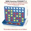 New CONNECT 4 Board Game Portable Foldable Chess Puzzle 5.2 Inch Carousel 4