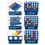 New CONNECT 4 Board Game Portable Foldable Chess Puzzle 5.2 Inch Carousel 6