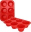 Set Of 2 Large Muffin Pan 6 Molds Silicone Muffin Pan Non-stick Baking Pan For Carousel 1