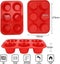 Set Of 2 Large Muffin Pan 6 Molds Silicone Muffin Pan Non-stick Baking Pan For Carousel 2