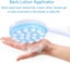 Lotion Applicator For Back, Long Handled Easy Reach Back Scrubber Massager Body Carousel 3