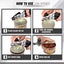 Strongest Manual Can Opener - Anti-Slip Hand Grip Stainless Steel Blade Carousel 3