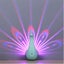 Peacock Projection Wall Lamp - LED Colorful Lights - Remote Control - Bedroom Carousel 1