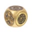 PTN Brass Dice Large Fidget Spinner With 6 Sides Toy Gift - NEW Carousel 8