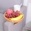 NEW Home Foldable Sofa Armrest Tray Wooden Disc Tray Sofa Armrest Carousel 6
